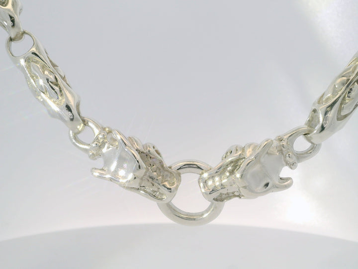 Elegant Silver Necklace.