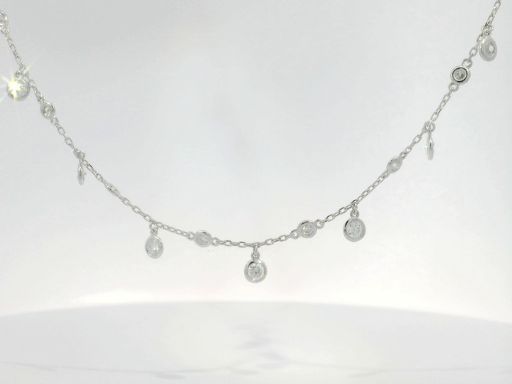 1.50 CTW 14KT WG NECK