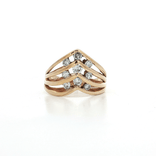 Near-Colorless Round Brilliant Cut Diamond Ring (⅖ ct.) in 14k Yellow Gold