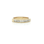 Baguette Cut Colorless Diamond Channel-Set Wedding Band (1 ct.) in 14k Yellow Gold