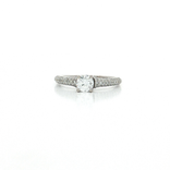 Pavé Colorless Near-Flawless Diamond Ring (1 ⅕ ct. tw.) in 18k White Gold