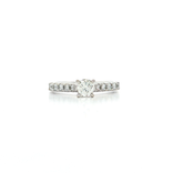 Colorless Diamond Engagement Ring (⅝ ct. tw.) in 18k White Gold