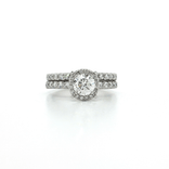 Colorless Diamond Halo Bridal Set (2 ¼ ct. tw.) in 14k White Gold