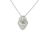 Vintage Art Deco Nearly Flawless Colorless Diamond Pendant Necklace (½ ct. tw.) in Platinum