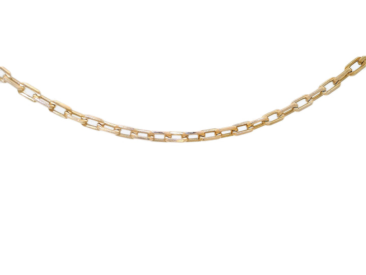 18KT Yellow Gold Anchor Chain Necklace Necklaces Jewelry Depot, Inc..