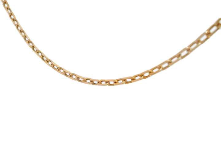 18KT Yellow Gold Anchor Chain Necklace Necklaces Jewelry Depot, Inc..