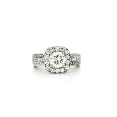 Round Cut Engagement Rings