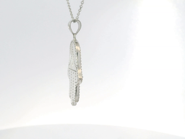 Elegant Hamsa Pendant.