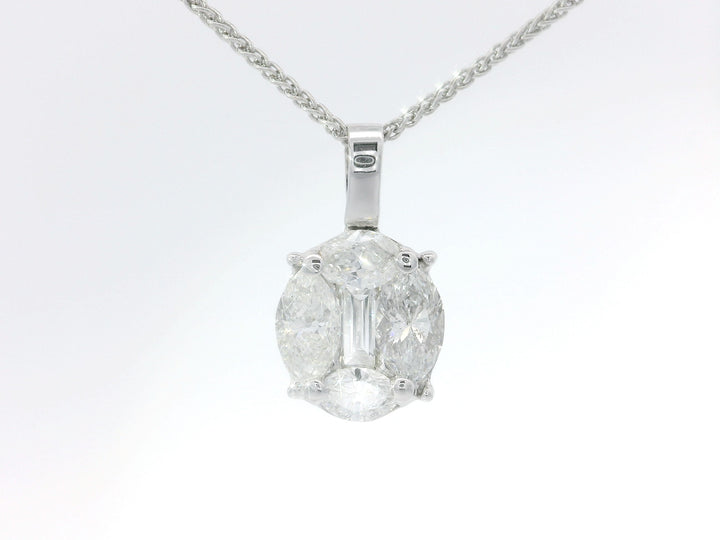 1.40 CTW Diamond Pendant
