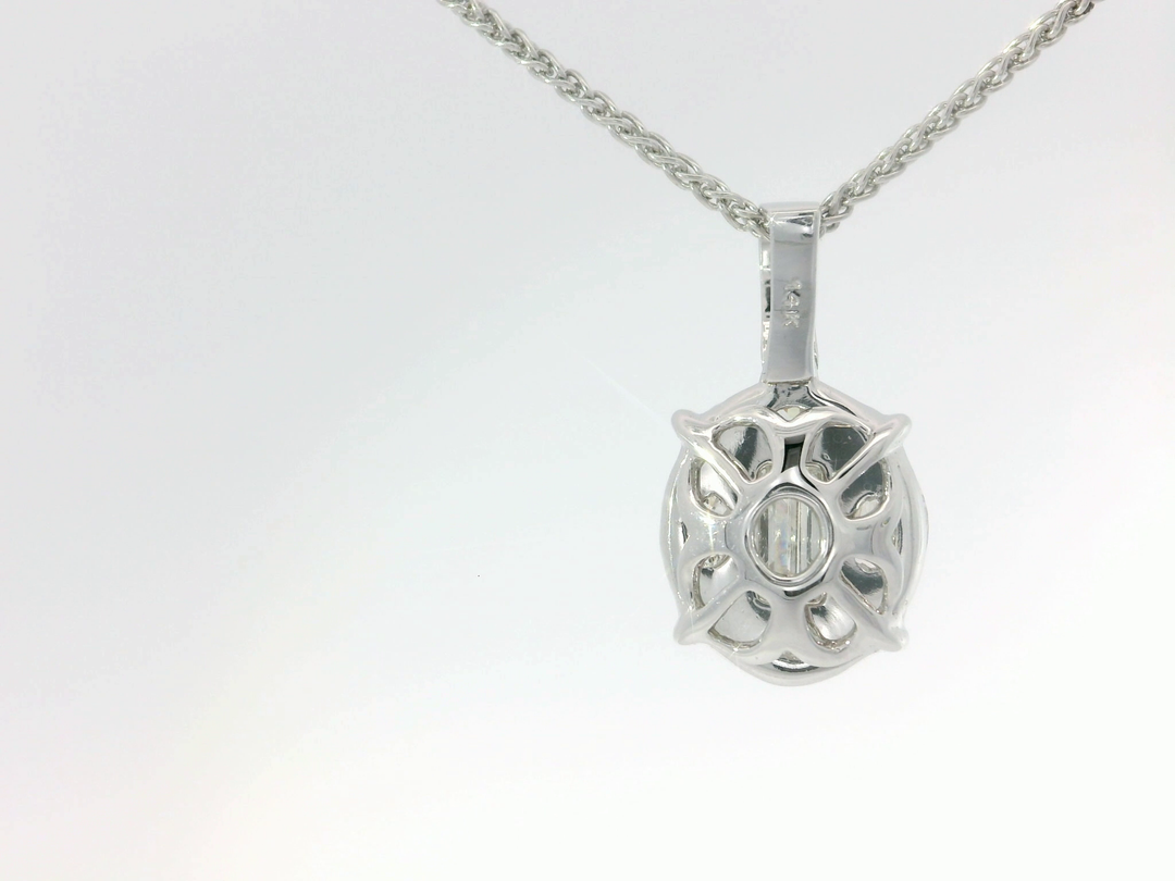 1.40 CTW Diamond Pendant
