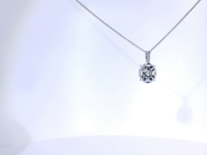 1.40 CTW Diamond Pendant