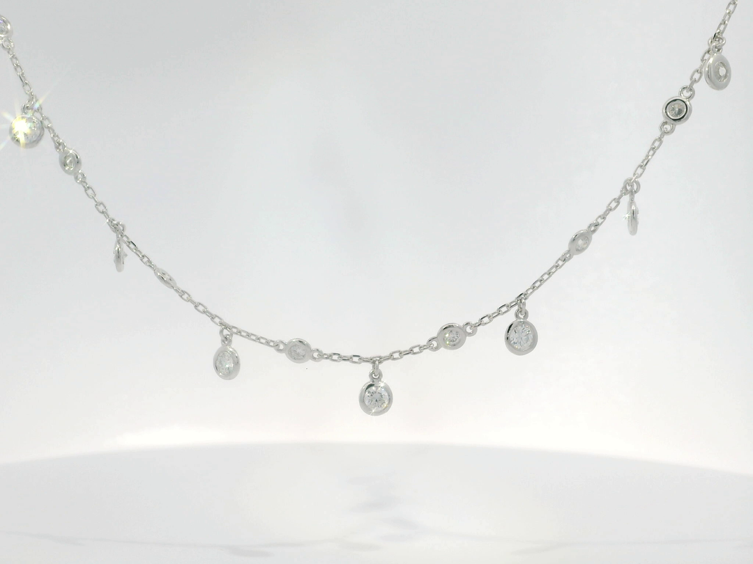 1.50 CTW 14KT WG NECK