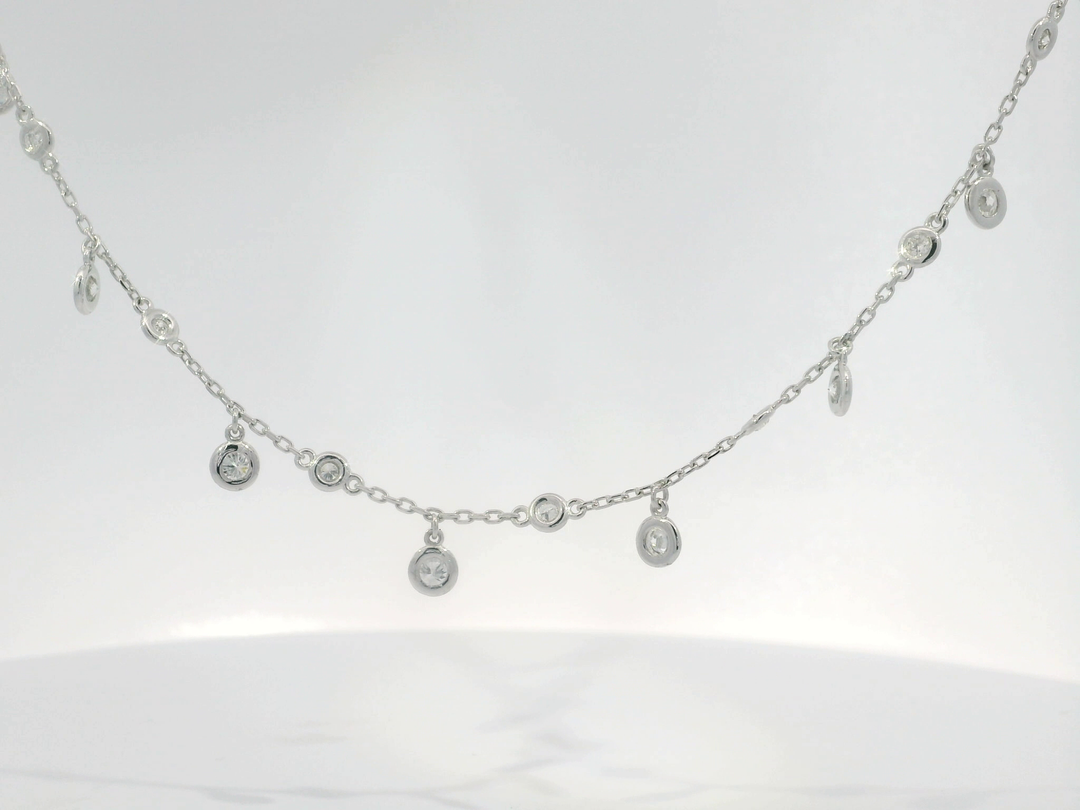 1.50 CTW 14KT WG NECK