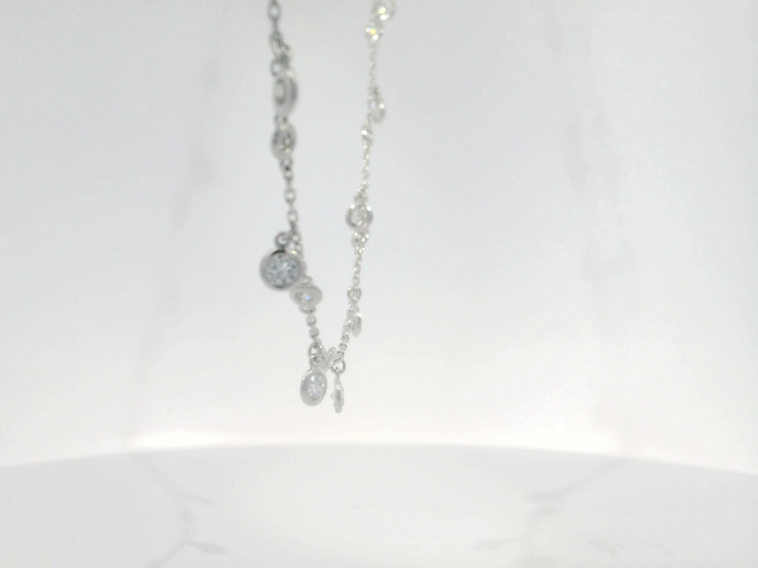 1.50 CTW 14KT WG NECK