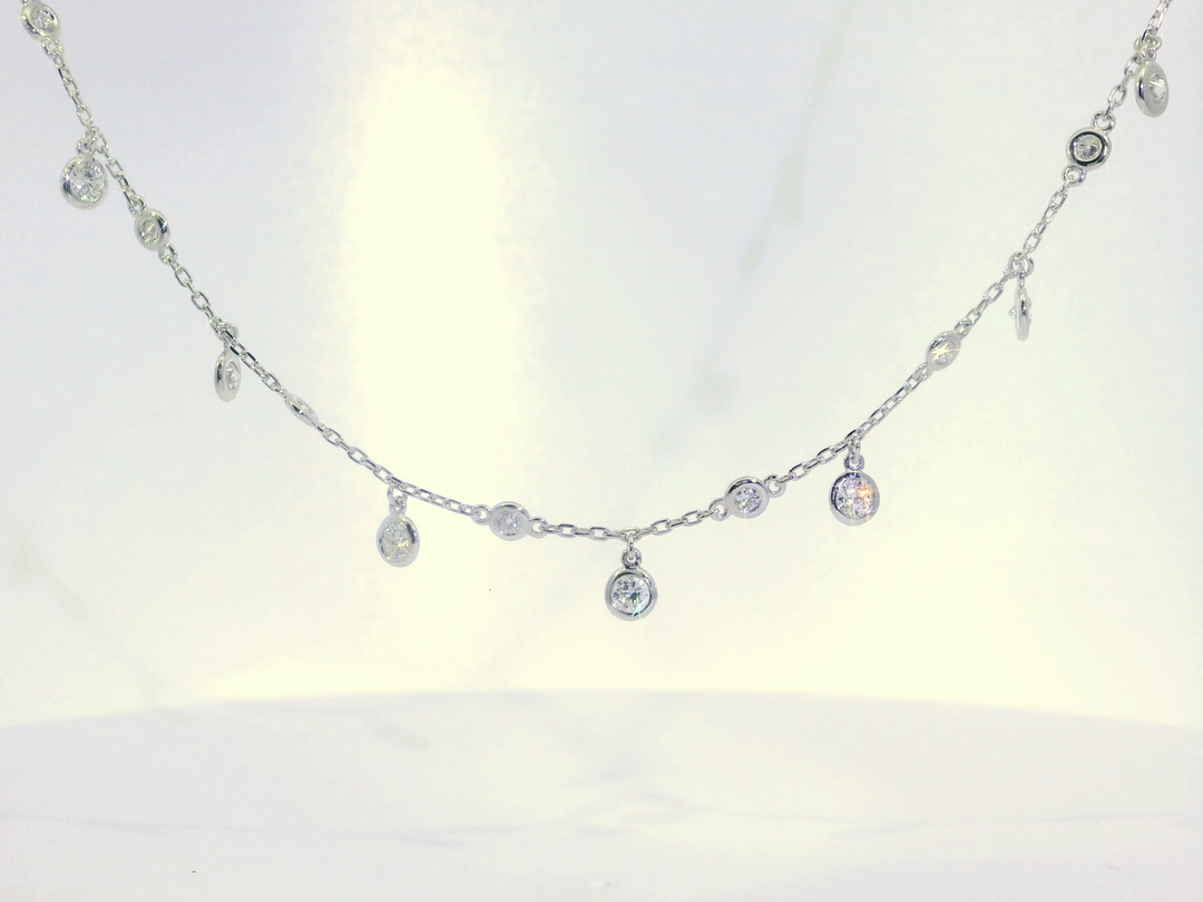 1.50 CTW 14KT WG NECK