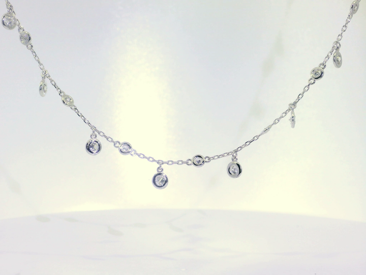 1.50 CTW 14KT WG NECK