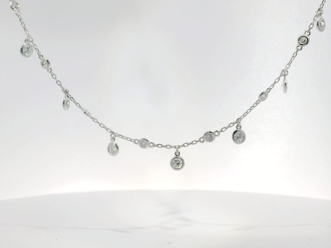 1.50 CTW 14KT WG NECK