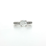 GIA Certified Round Brilliant Diamond Tacori Ring (1 ⅝ ct.) in Platinum