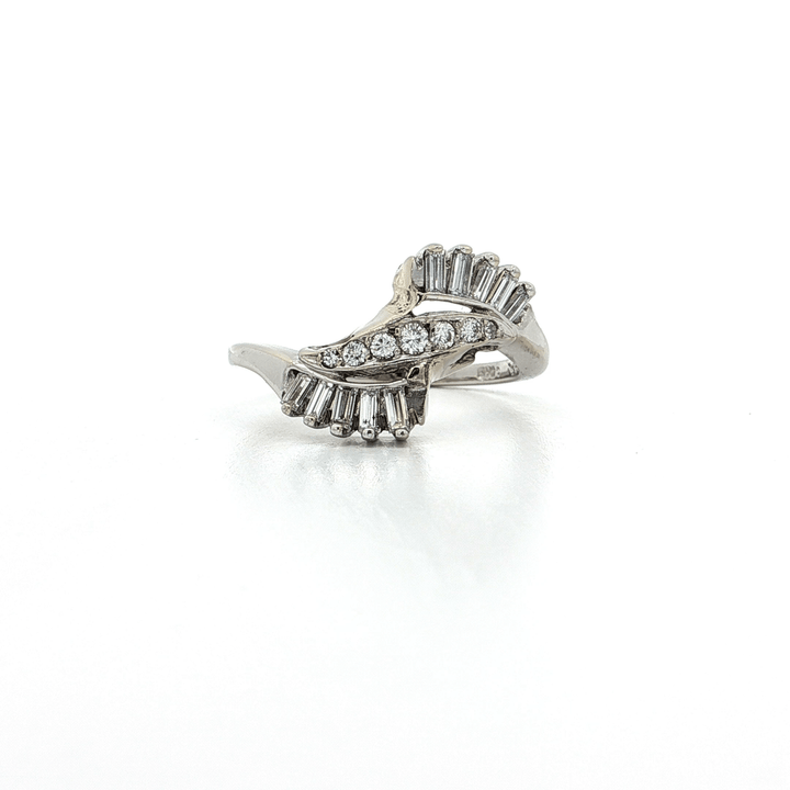 Vintage Diamond Ring (½ ct.) in 14k White Gold