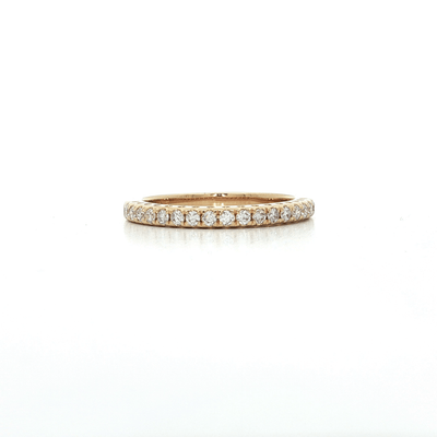0.27 CTW Near - Colorless Round Brilliant Cut Natural Diamond Wedding Band in 14kt Yellow Gold – Jewelry Depot, Inc.