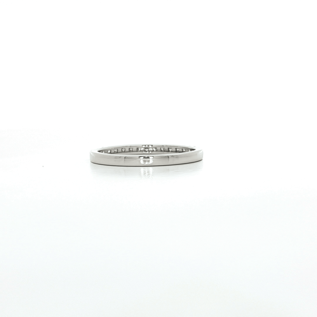 0.30 CTW Natural Round Brilliant Cut Near Colorless Near Flawless Diamond Wedding Band in 14kt White Gold – Jewelry Depot, Inc.