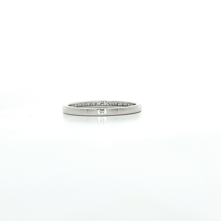 0.30 CTW Natural Round Brilliant Cut Near Colorless Near Flawless Diamond Wedding Band in 14kt White Gold – Jewelry Depot, Inc.
