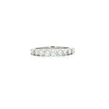 Round Brilliant Cut Nearly Flawless Colorless Diamond Wedding Band (1 ct.) in 14k White Gold