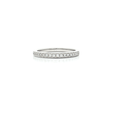 0.20 CTW Natural Round Brilliant Cut Near Colorless Diamonds in a 18kt White Gold Band – Jewelry Depot, Inc.