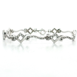 Colorless Near-Flawless Diamond Tennis Bracelet (2 ct. tw.) in 14k White Gold