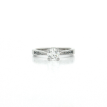 Colorless Diamond Engagement Ring (¾ ct. tw.) in 18k White Gold