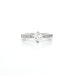 Near-Colorless Nearly Flawless Diamond Engagement Ring (1 ⅒ ct. tw.) in 18k White Gold