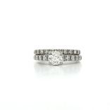 Bar-Set Near-Colorless Diamond Bridal Set (1 ⅘ ct. tw.) in 14k White Gold