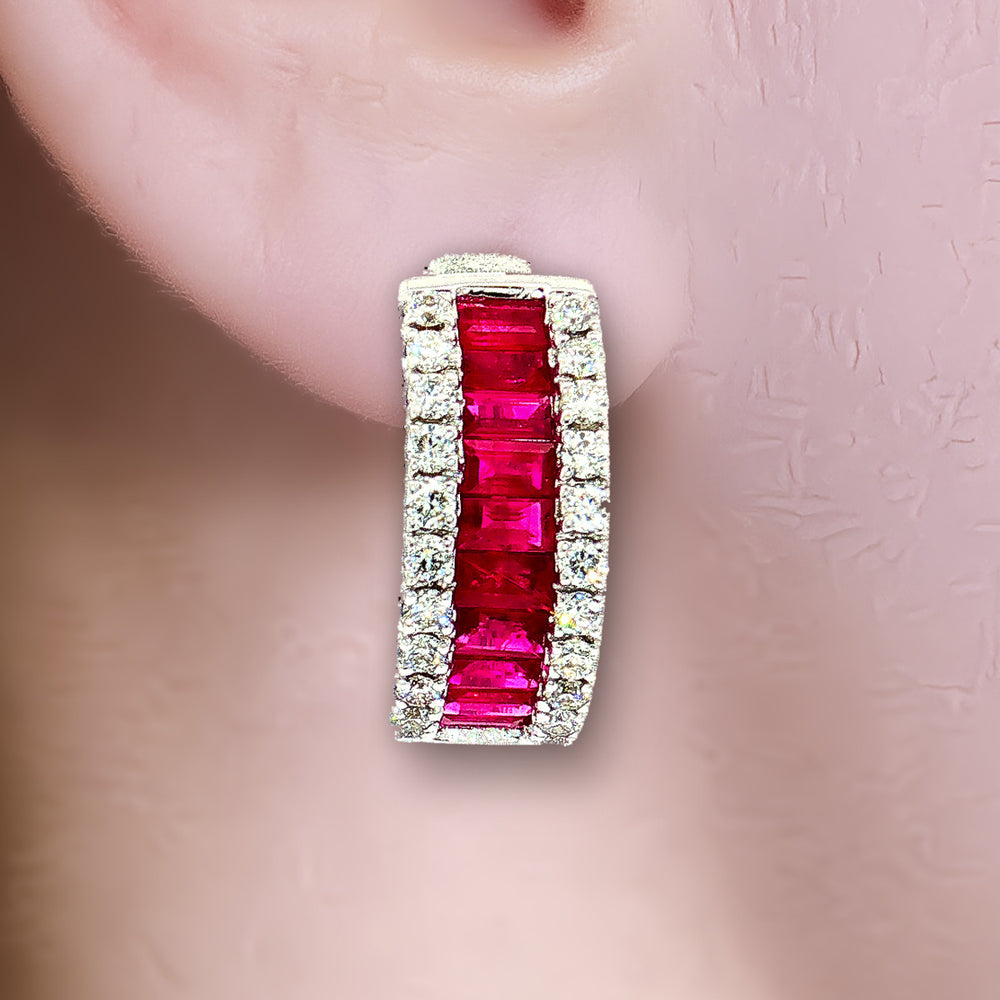 EMB1013 shown on the ear (light skin tone)