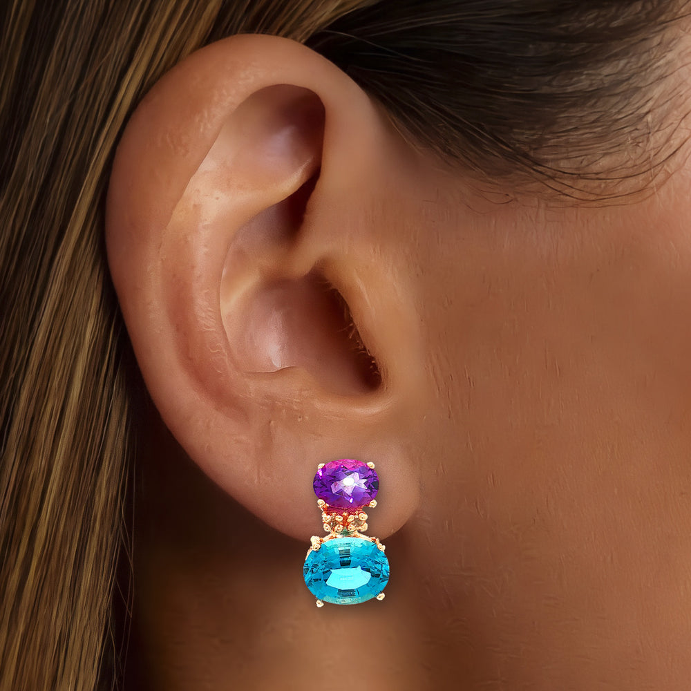 ET9893 shown on the ear (medium deep skin tone)
