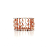 Flexible Eternity Colorless Nearly Flawless Diamond Ring (1 ⅔ ct. tw.) in 14k Rose Gold