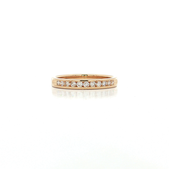 Channel-Set Colorless Near-Flawless Diamond Wedding Band (¼ ct. tw.) in 14k Yellow Gold