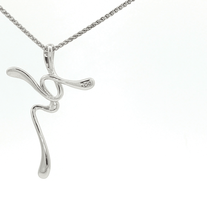0.25 CTW Natural Colorless Nearly Flawless Diamond Swivel Cross Pendant Necklace in 18kt White Gold – Jewelry Depot, Inc.