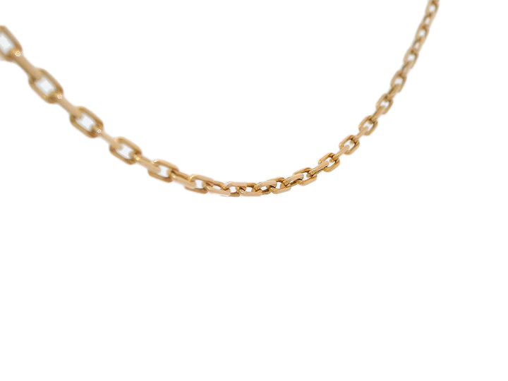 18KT Yellow Gold Anchor Chain Necklace Necklaces Jewelry Depot, Inc..