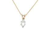 Marquise Brilliant Cut Diamond Chain Necklace (½ ct.) in 14k Yellow Gold Cable