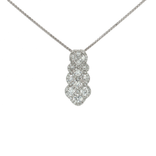 Colorless & Nearly Flawless Diamond Pendant Necklace (2 ct. tw.) in 18k White Gold
