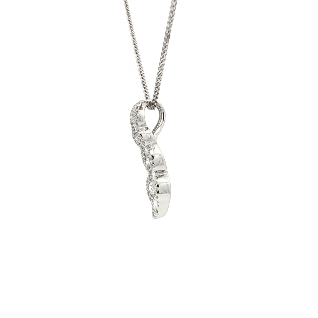 2.00 CTW Colorless & Near - Flawless Natural Diamond Pendant Necklace in 18kt White Gold – Jewelry Depot, Inc.