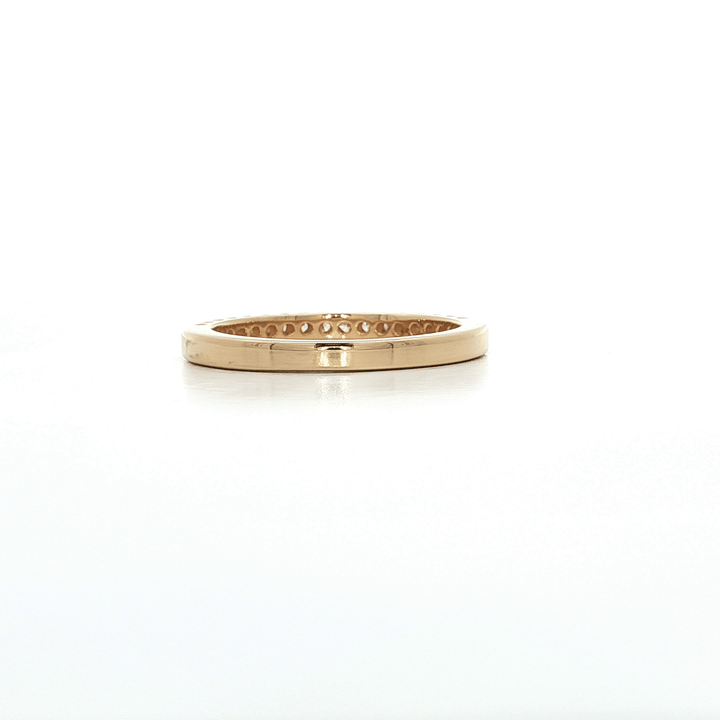 0.27 CTW Near - Colorless Round Brilliant Cut Natural Diamond Wedding Band in 14kt Yellow Gold – Jewelry Depot, Inc.