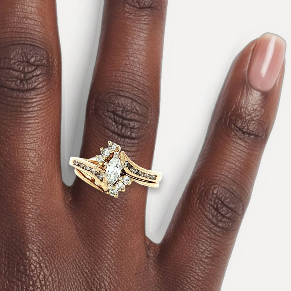 R81087 shown on a hand (deep skin tone)