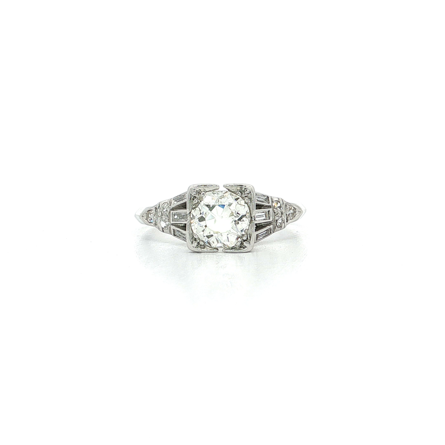 Old European Cut Diamond Ring (1 1/8 ct. tw.) Platinum