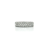 Pavé Colorless Nearly Flawless Diamond Ring (¾ ct. tw.) in 14k White Gold