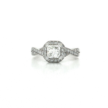 Halo Diamond Princess Cut Engagement Ring (1 ¾ ct. tw.) in 14k White Gold
