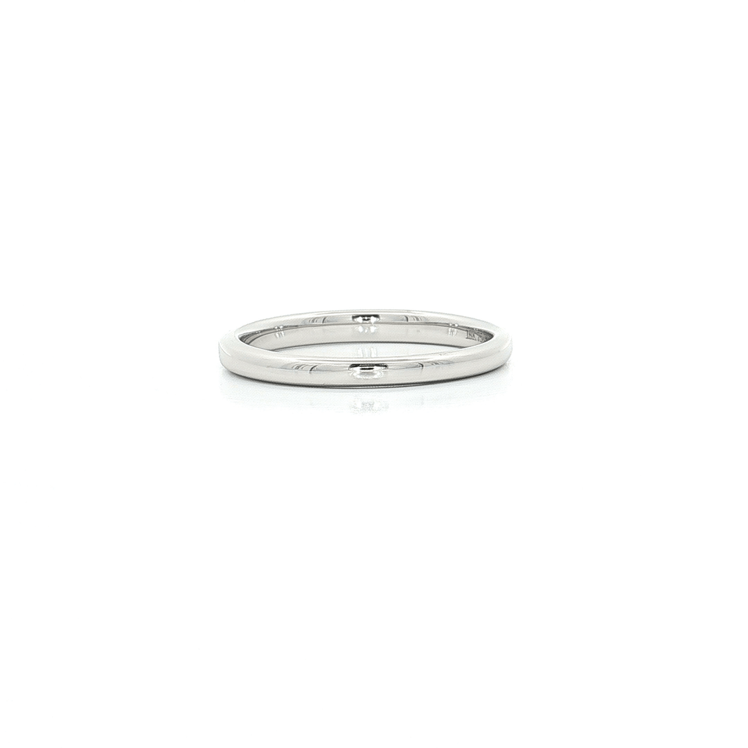 0.17 CTW Natural Round Brilliant Cut Diamonds in an 18kt White Gold Wedding Band – Jewelry Depot, Inc.