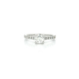 Colorless Nearly Flawless Diamond Engagement Ring (1 ct. tw.) in 14k White Gold