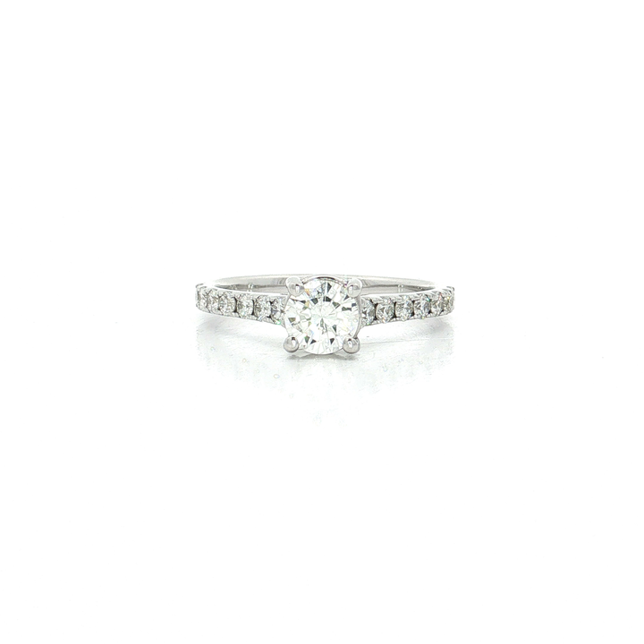 Colorless Nearly Flawless Diamond Engagement Ring (1 ct. tw.) in 14k White Gold