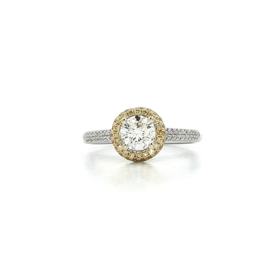 Certified Diamond Engagement Ring